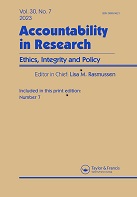 Accountability in Research